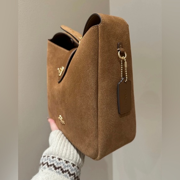 NWT！COACH HADLEY CONVERTIBLE CROSSBODY BAG（COACH CW004）fast shipping - Picture 2 of 7